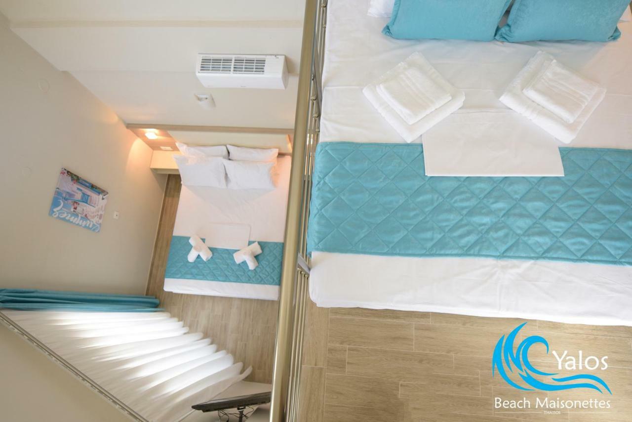 Yalos Beach Maisonettes Скала-Сотірос Екстер'єр фото