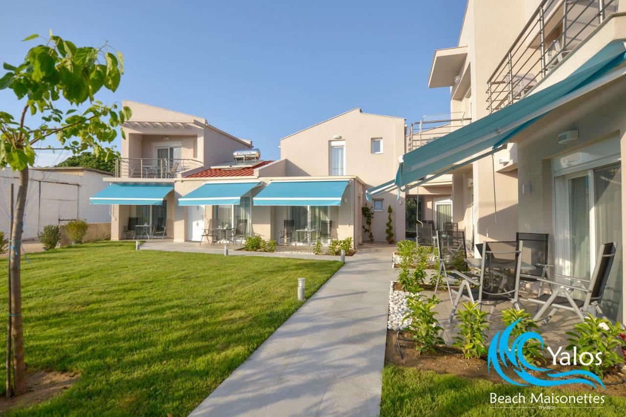 Yalos Beach Maisonettes Скала-Сотірос Екстер'єр фото