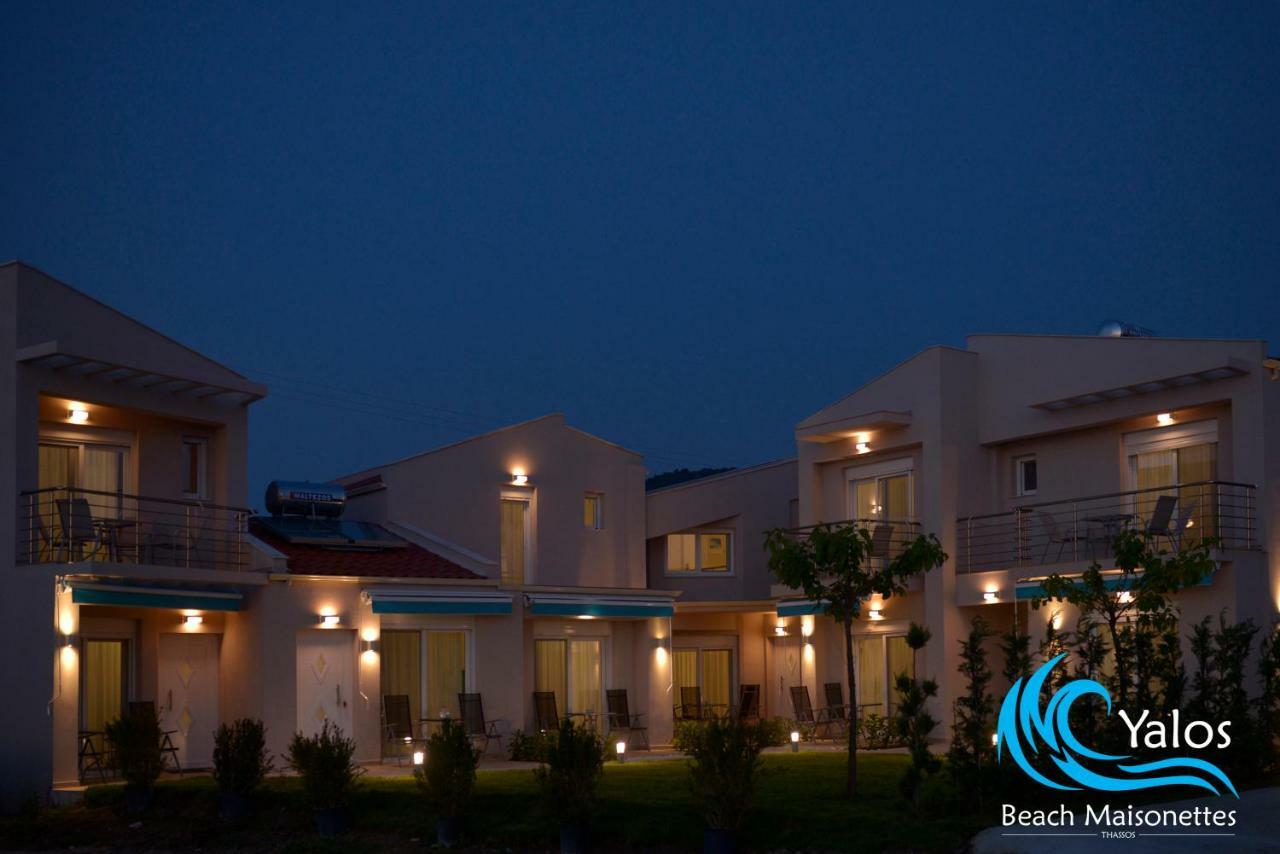 Yalos Beach Maisonettes Скала-Сотірос Екстер'єр фото