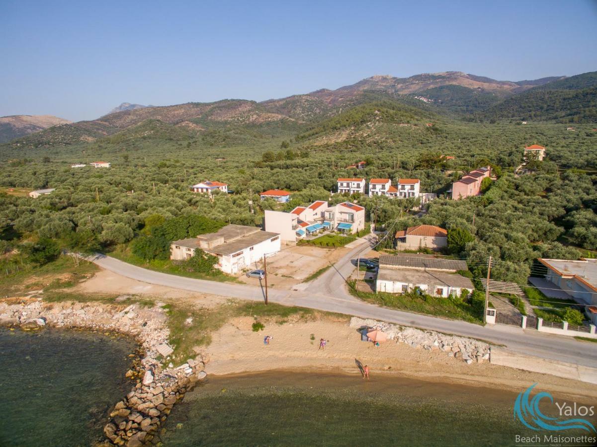 Yalos Beach Maisonettes Скала-Сотірос Екстер'єр фото