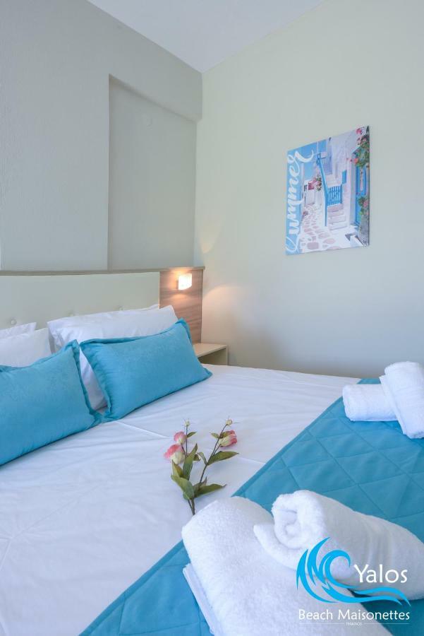 Yalos Beach Maisonettes Скала-Сотірос Екстер'єр фото