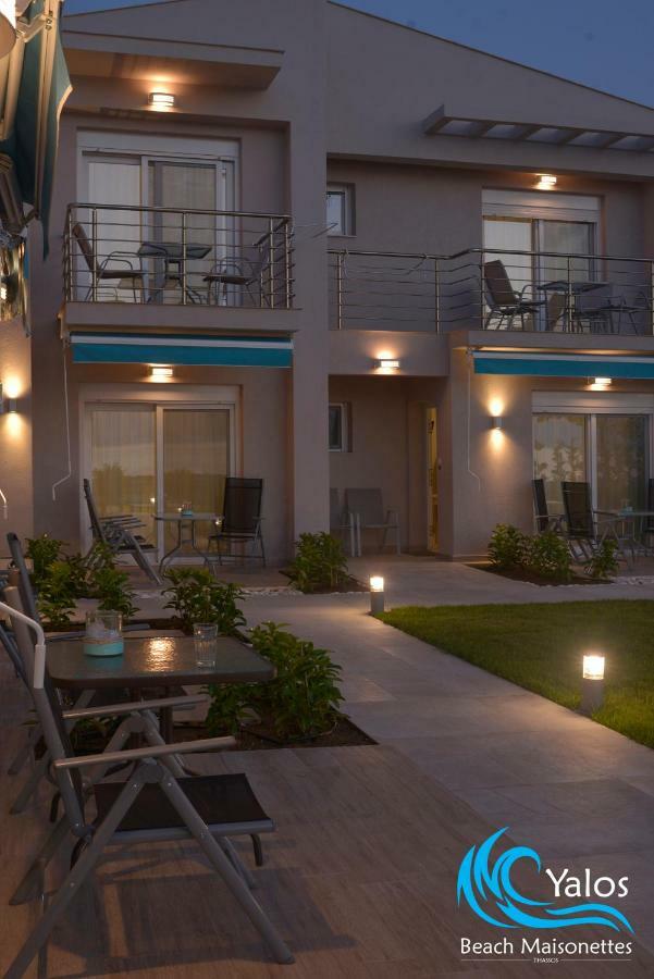 Yalos Beach Maisonettes Скала-Сотірос Екстер'єр фото